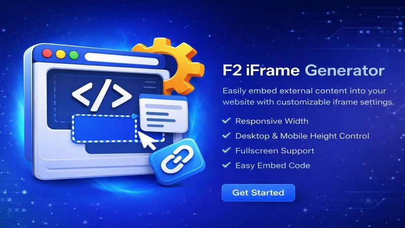 F2 Iframe Generator