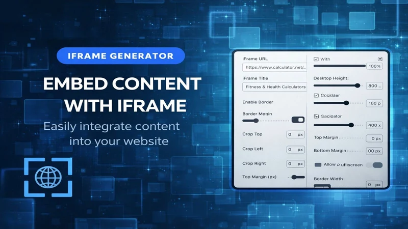 F2 Iframe Generator