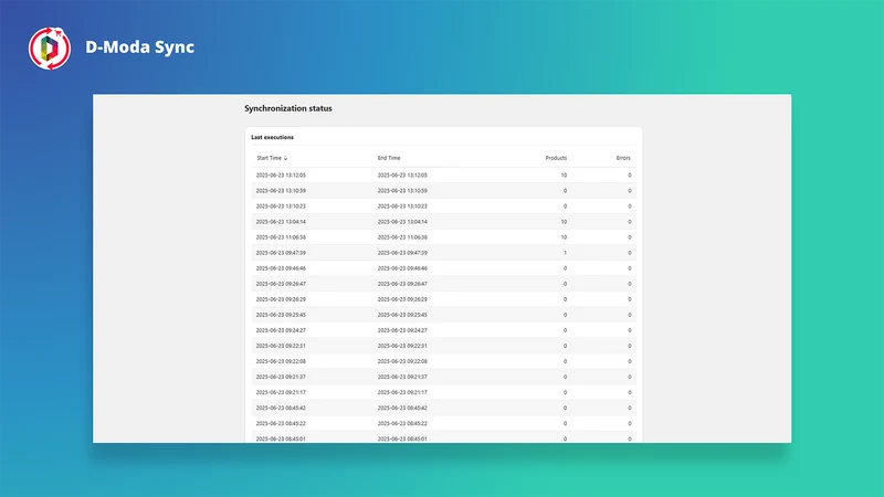 D‑Moda | Connettore ERP