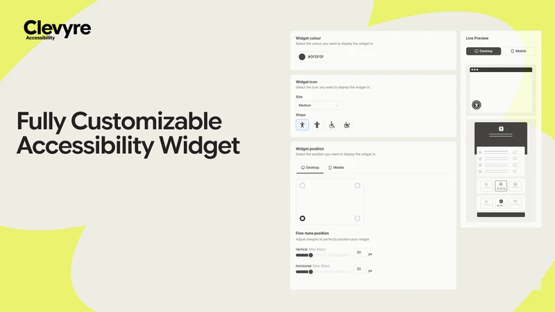 ADA Accessibility Widget by CL
