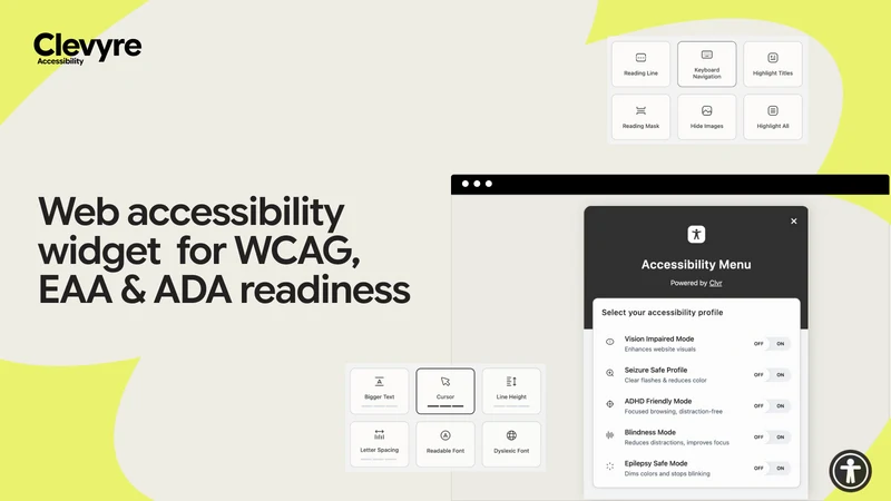 ADA Accessibility Widget by CL