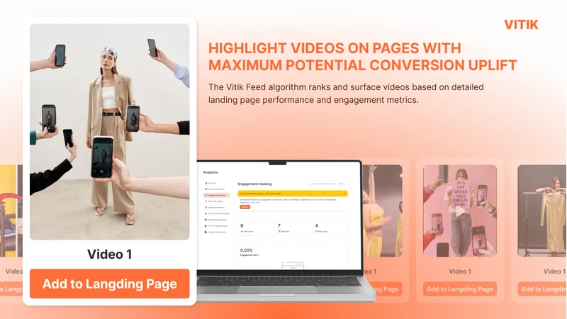 Vitik ‑ Shoppable Videos Reels