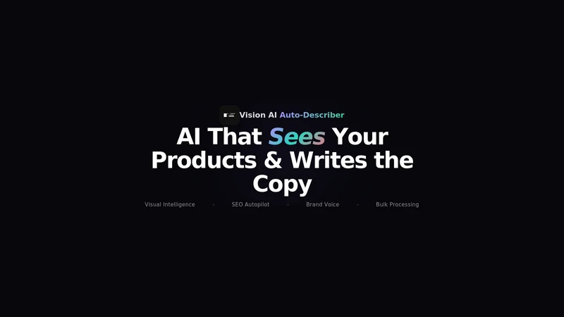 Vision AI Auto‑Describer