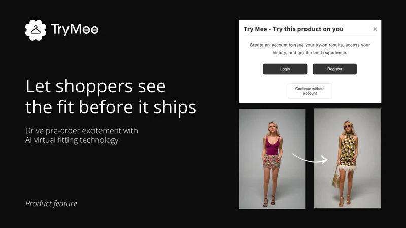 TryMee — Virtual AI Try‑On