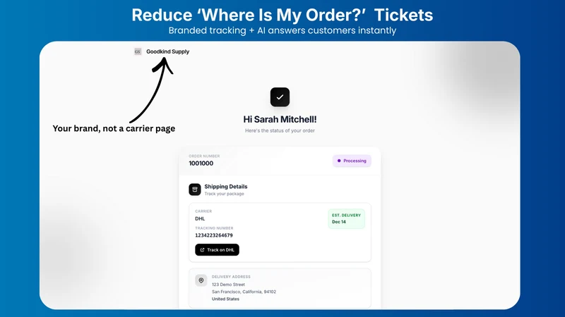 Trexa Order Tracking AI