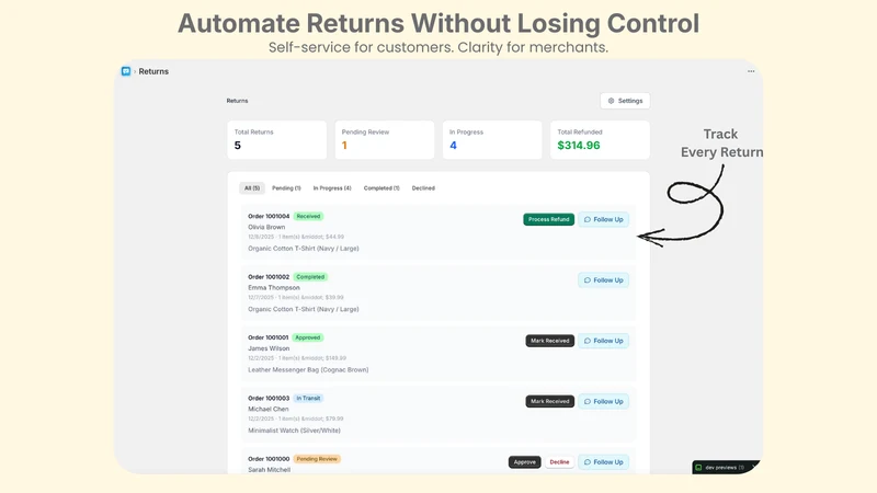 Trexa Order Tracking AI