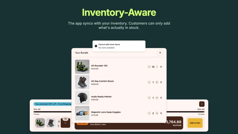 TierGain ‑ Bundle Builder BYOB
