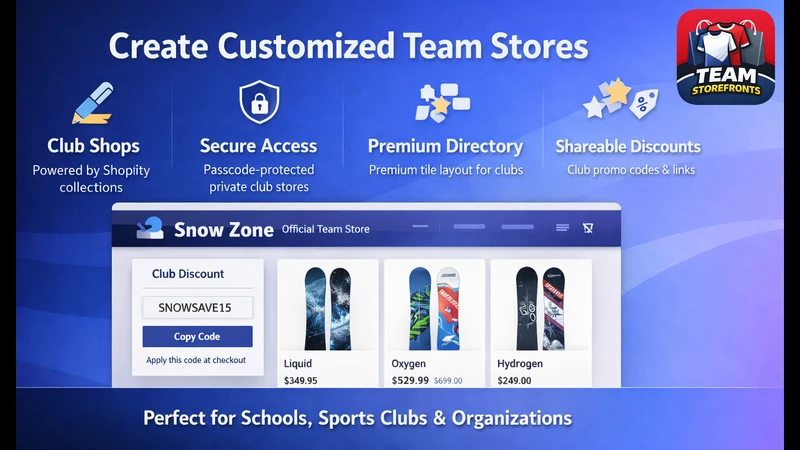 Team Storefronts