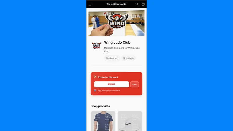 Team Storefronts