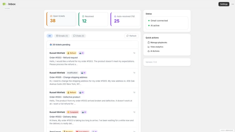 Support Pilot AI ‑ helpdesk