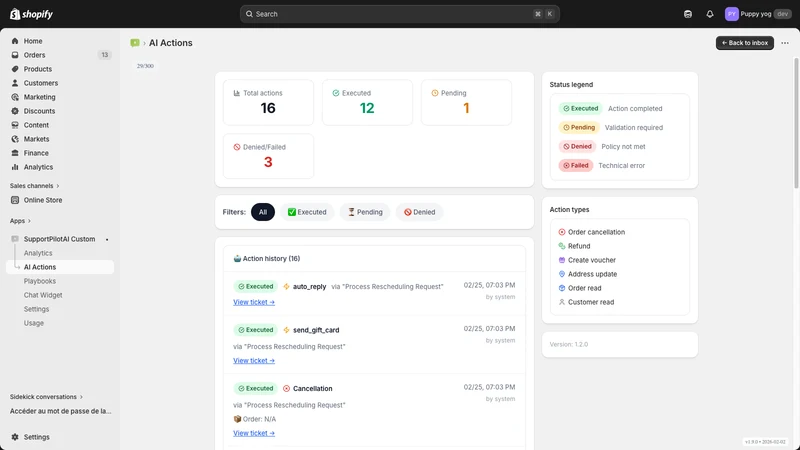 Support Pilot AI ‑ helpdesk