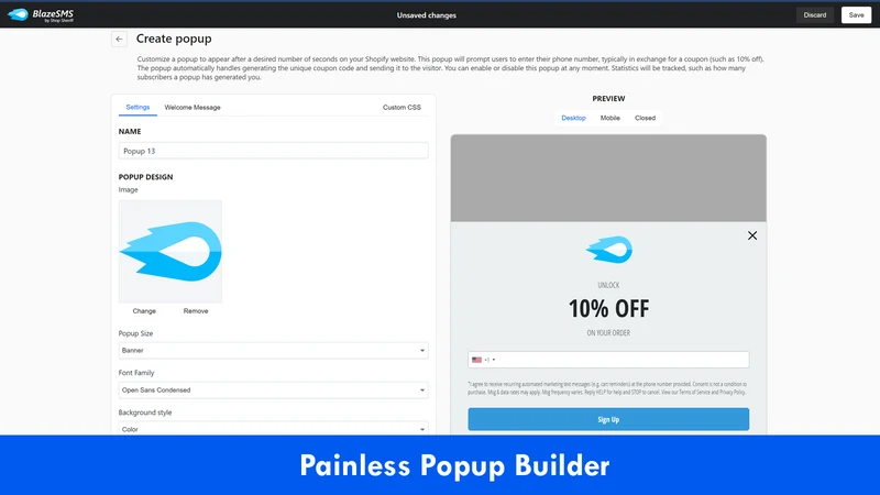 Blaze SMS ‑ SMS Marketing & AI