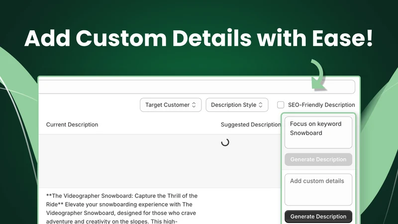 AI Product Description GPT‑4o