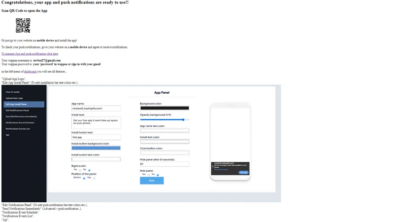 Wappaa ‑ PWA & Notifications