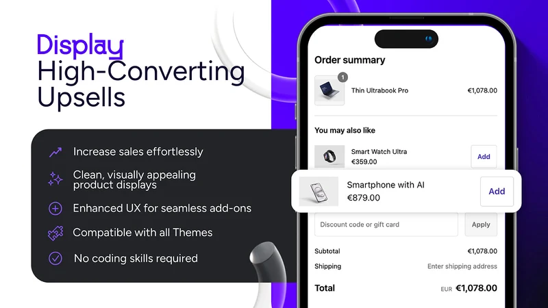 Checkout Upsell Builder (Plus)
