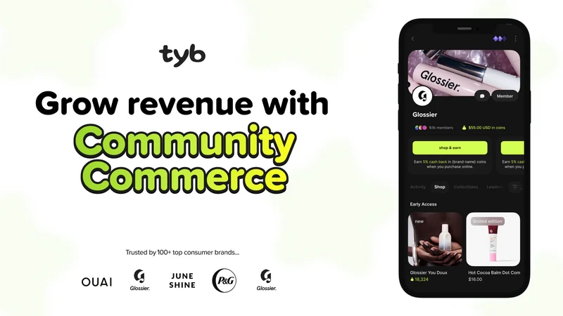 TYB Shop: Community Commerce