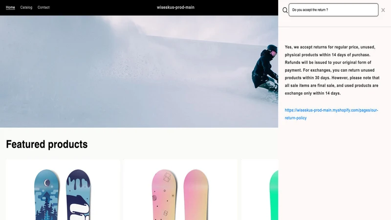 Q&A and Search ‑ WiseCues