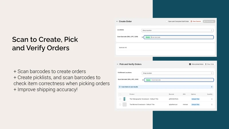 ScanWay ‑ Inventory Management