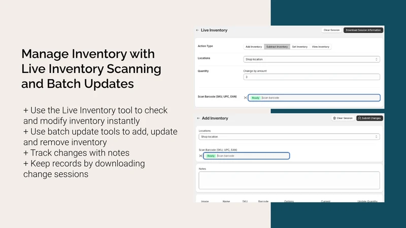 ScanWay ‑ Inventory Management