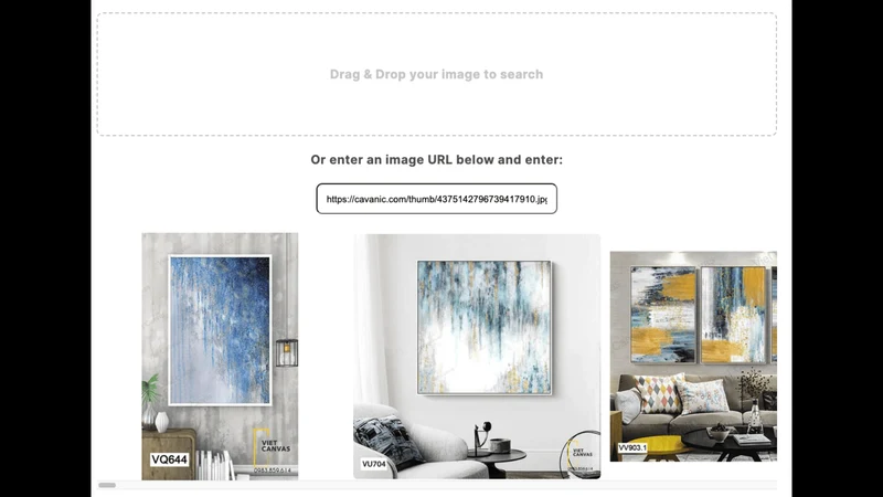 AI Art Discovery Visual Search