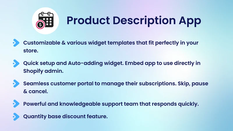 iSubfy Product Subscriptions