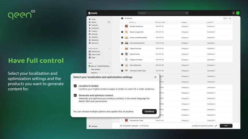 qeen.ai ‑ Content Optimization