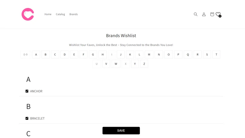 CoWish ‑ Collection Wishlist