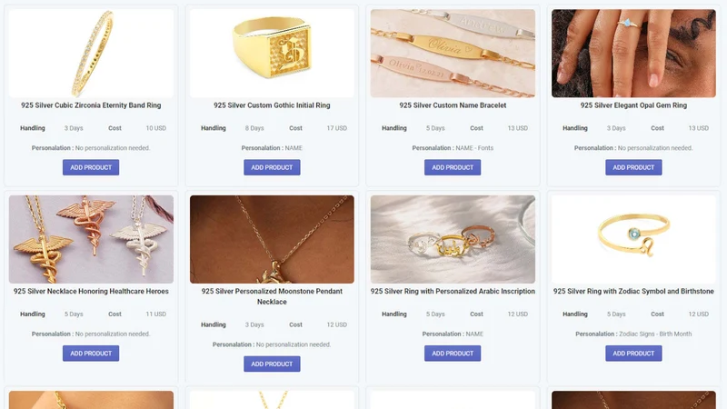 Gildsy Jewelry Dropshipping