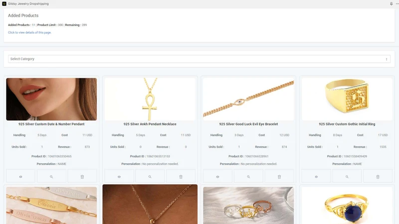 Gildsy Jewelry Dropshipping