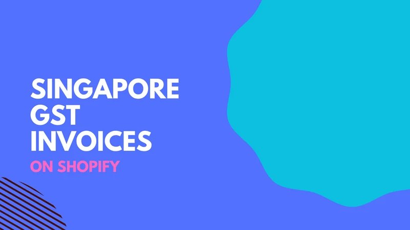 Singapore GST Invoices