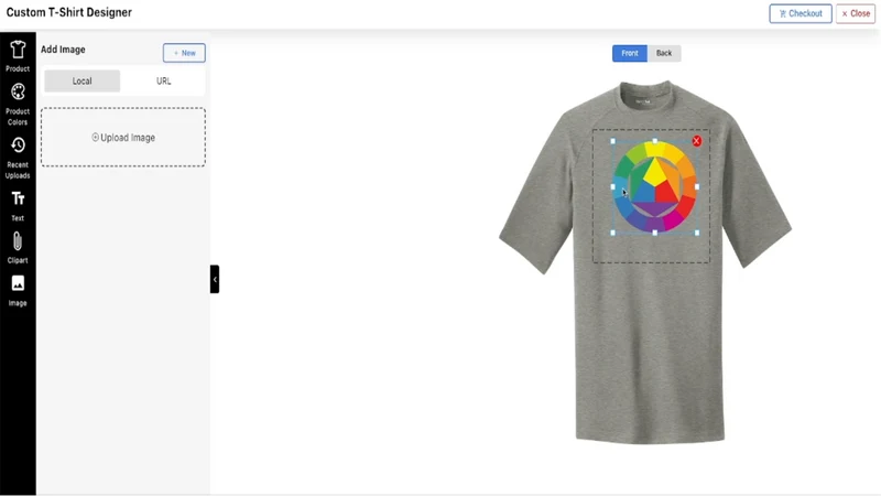 PrintUnite: Tshirt Designer