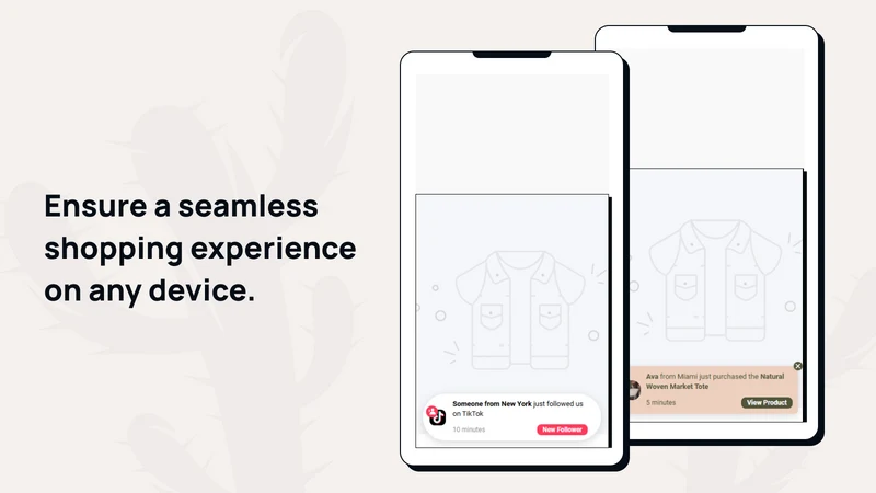 SALES POP UP:Fomo+Social Proof