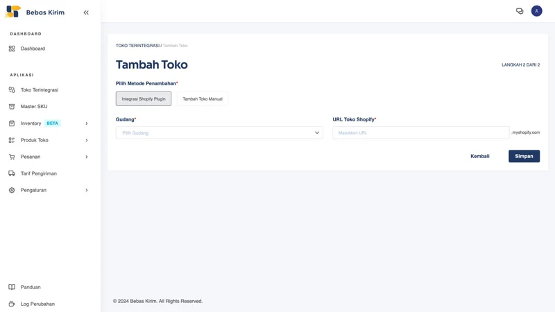 Bebas Kirim: 3PL Aggregator