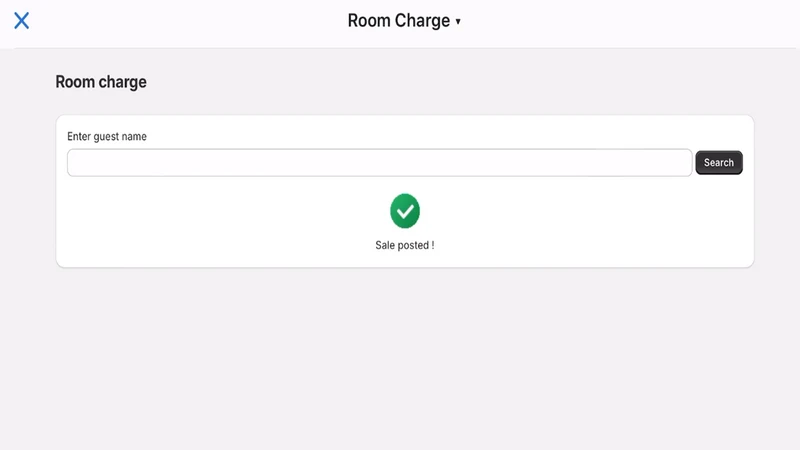 Opera OHIP RoomCharge