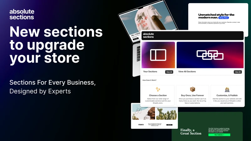 Absolute: Theme Sections Store