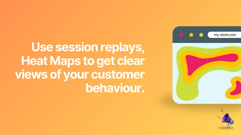 Clarity Session Replay Heatmap