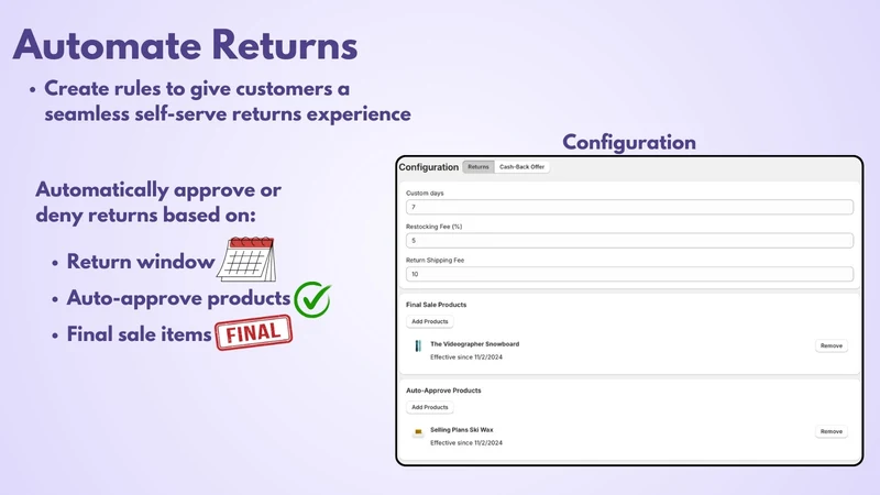 Win‑Win Returns