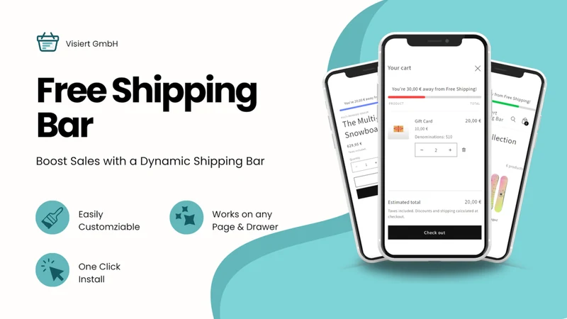 Visiert Shipping Bar