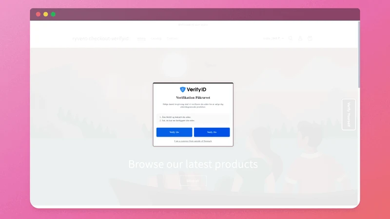 VerifyID ‑ Age Verification