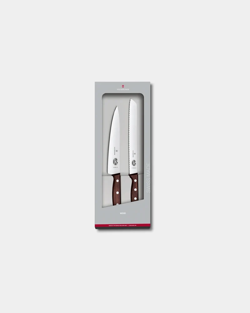 Set de cuchillos Wood Victorinox 2 piezas para personalizar