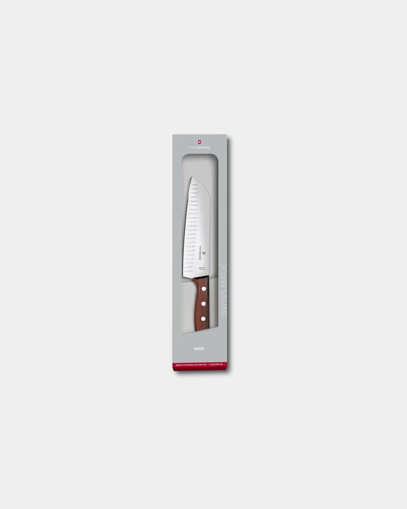 Cuchillo Victorinox mango de madera 17 cm para personalizar