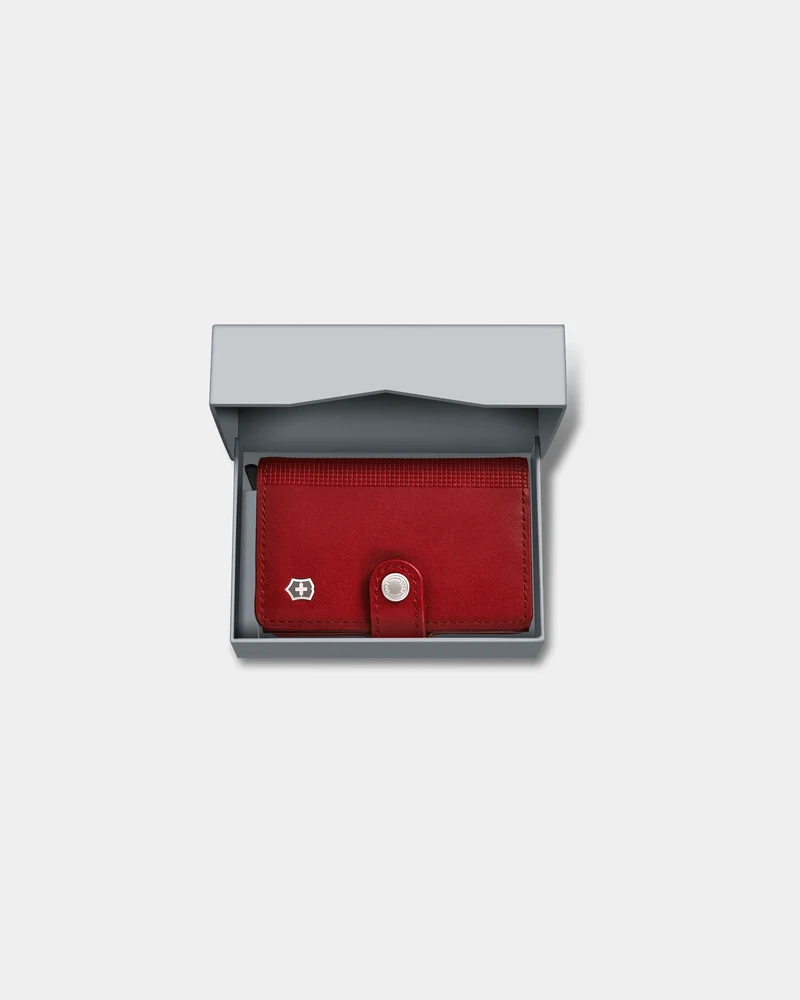 Tarjetero de piel Victorinox Altius Secrid para personalizar