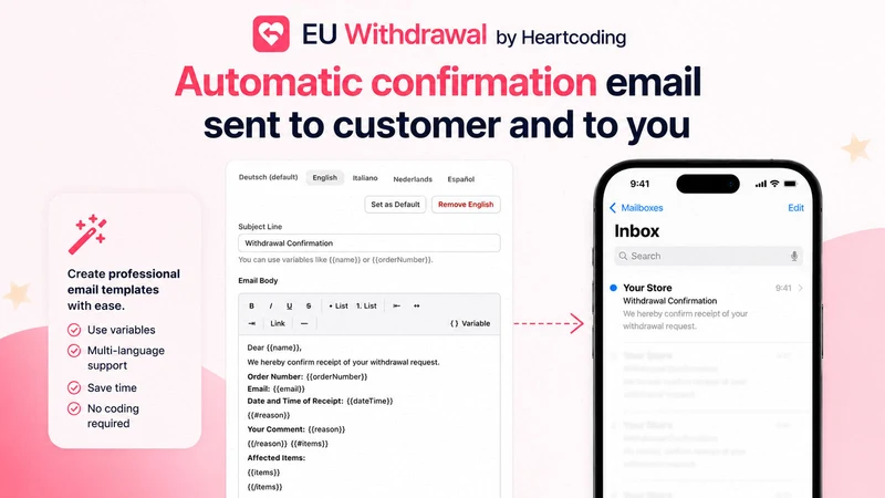 EU Widerruf by Heartcoding