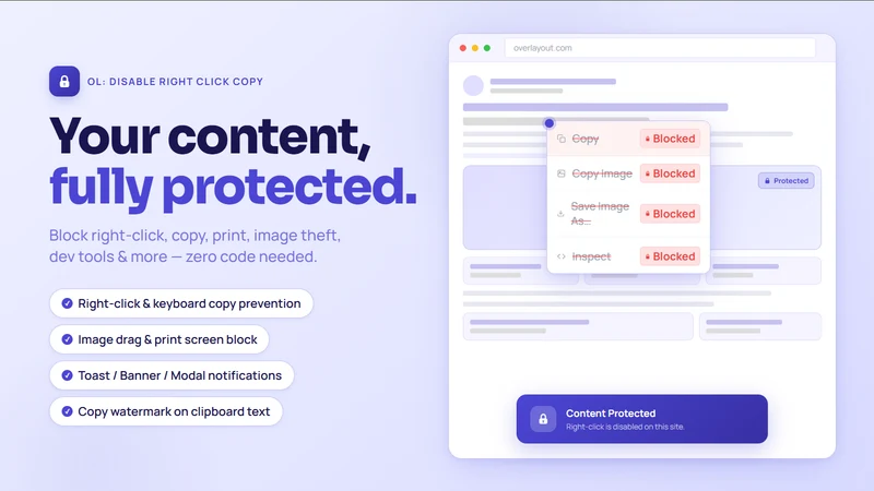 OL: Disable Right Click Copy