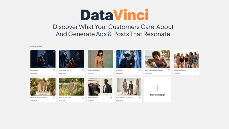 DataVinci ‑ AI Meta Ads