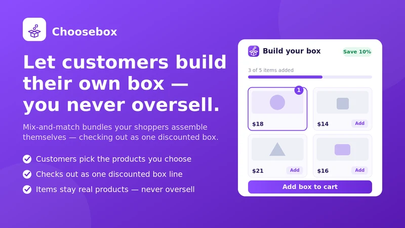 Choosebox Build a Box Bundles