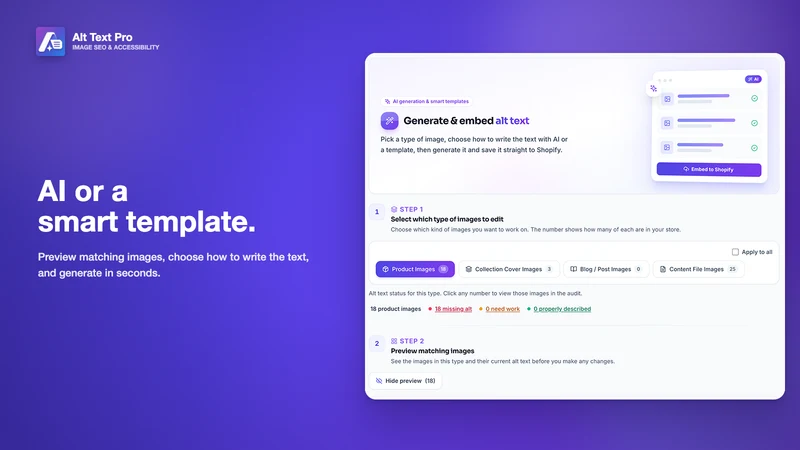 Alt Text Pro