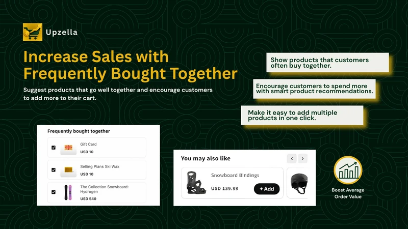 Upzella AI Upsell & Cross Sell