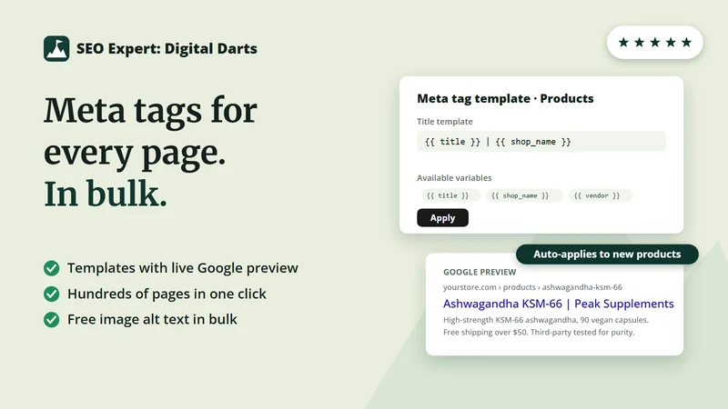 SEO Expert: Digital Darts