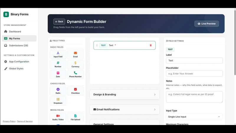 QuickForms